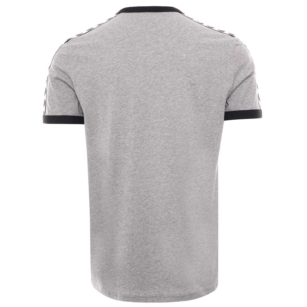 Taped Ringer T-Shirt - Steel Marl