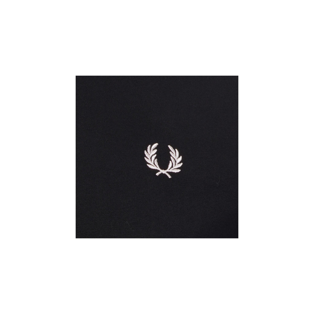 Taped Ringer T-Shirt - Black/Snow White