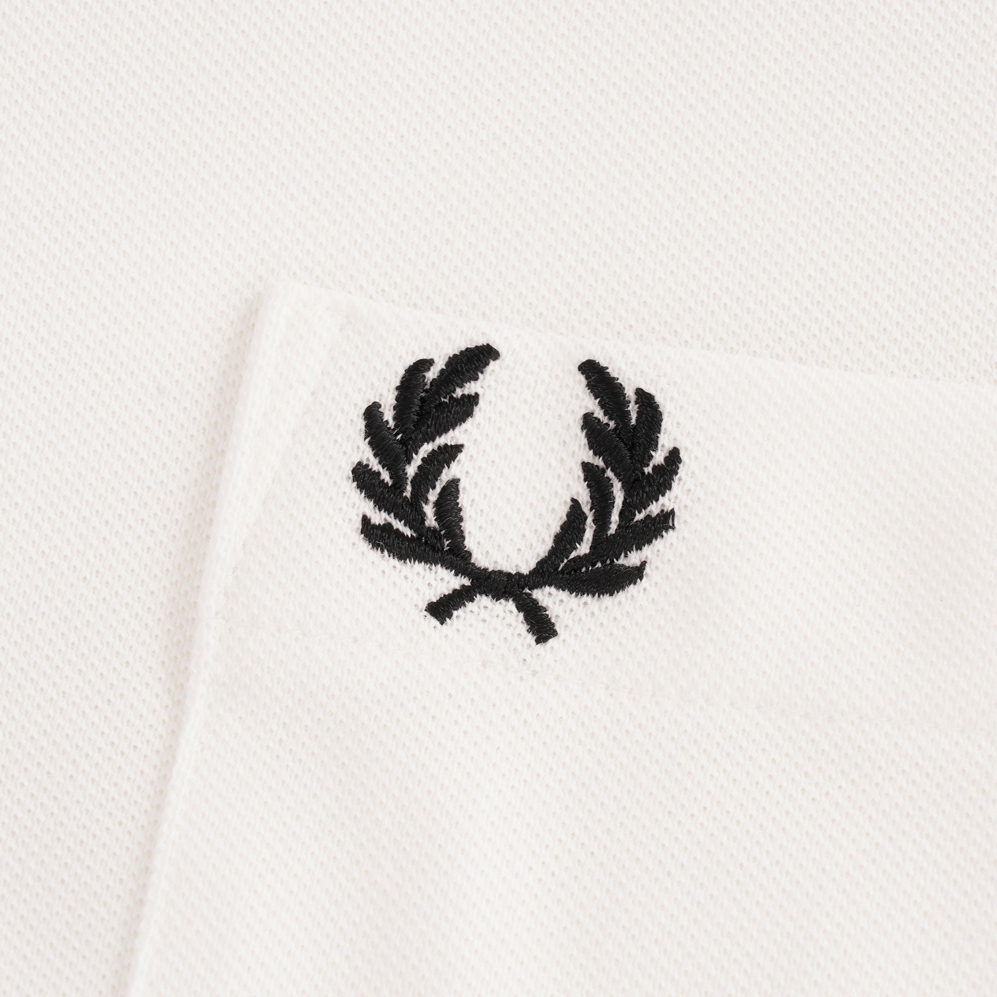 M16 Button Down Collar Polo Shirt - Snow White