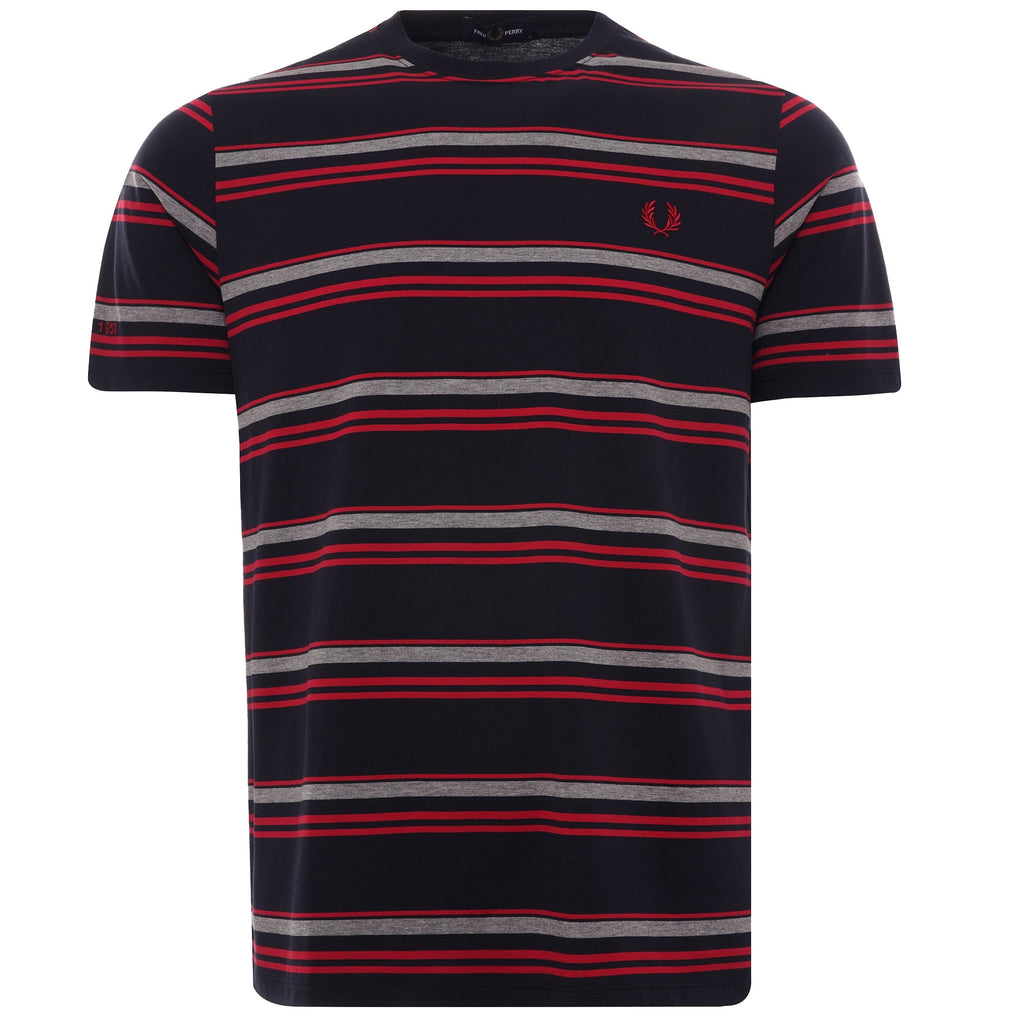 Striped T-Shirt - Navy