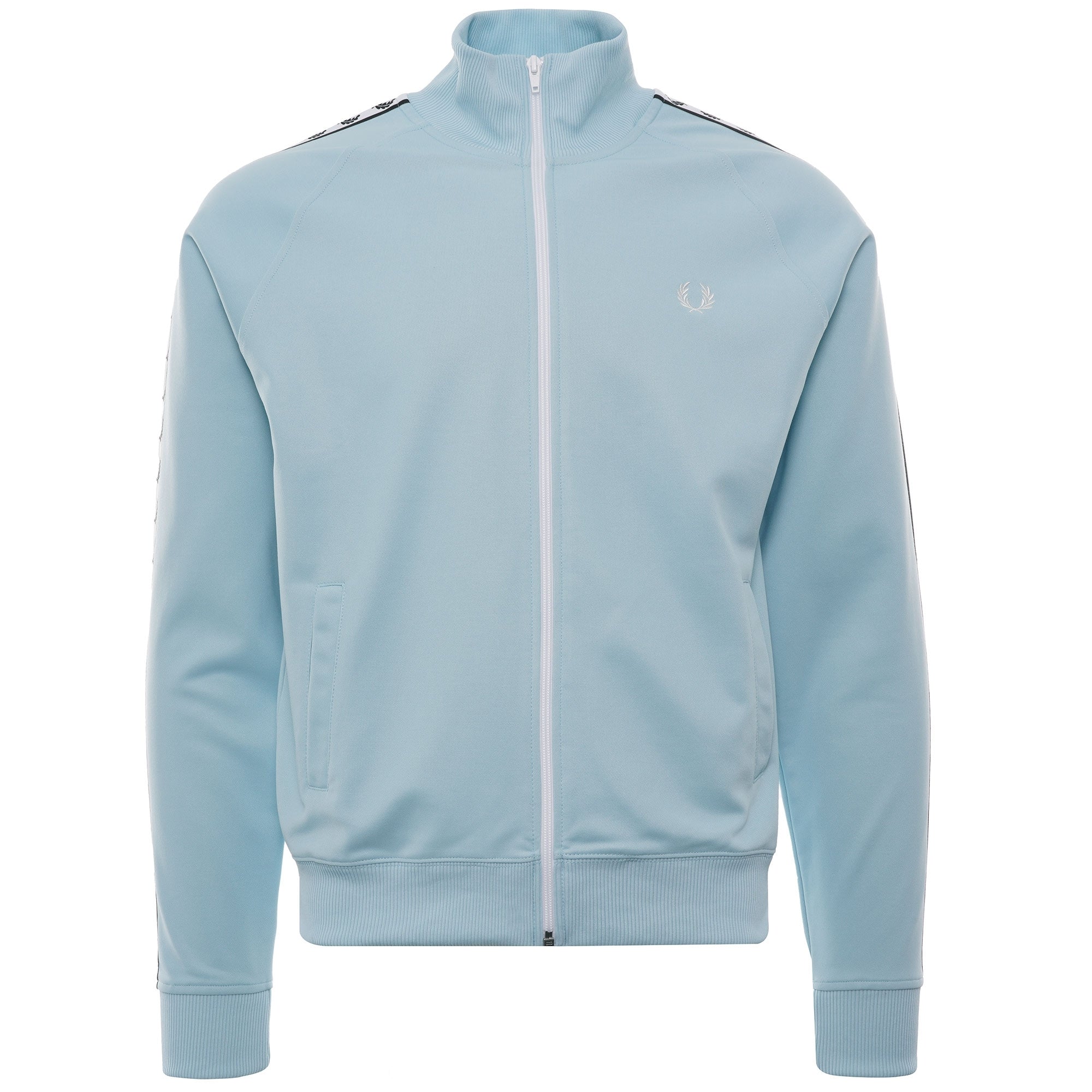 Taped Track Jacket - Chalk Blue