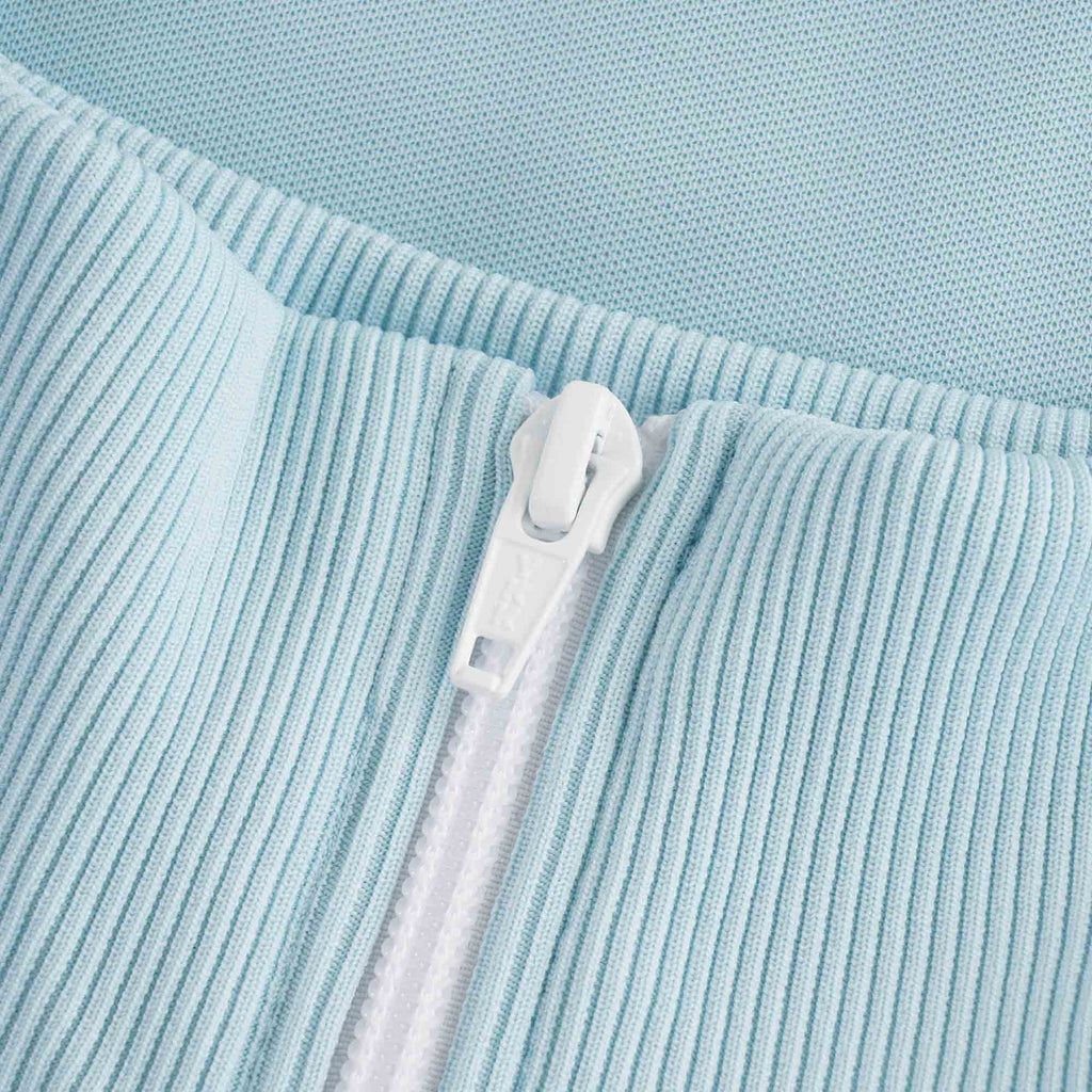 Taped Track Jacket - Chalk Blue