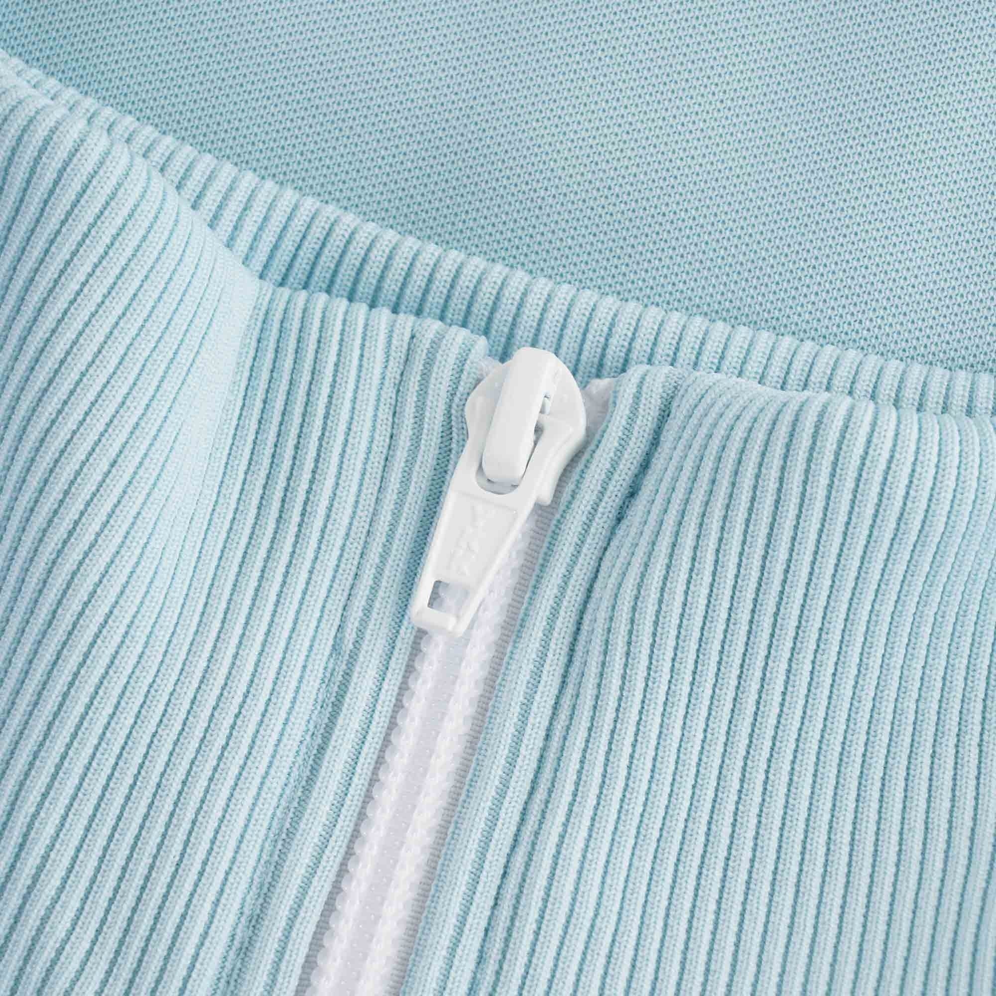 Taped Track Jacket - Chalk Blue