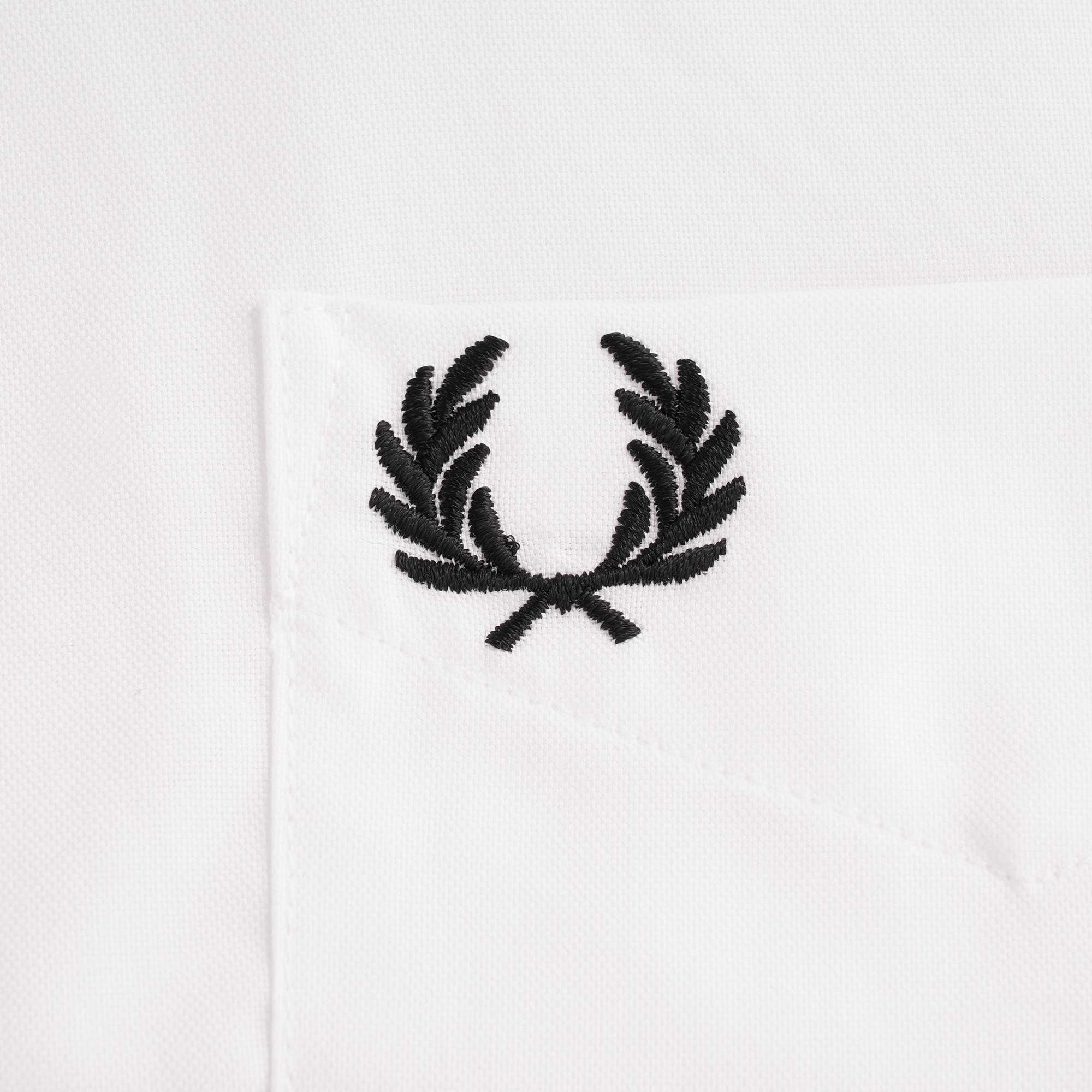Short Sleeve Oxford Shirt - White