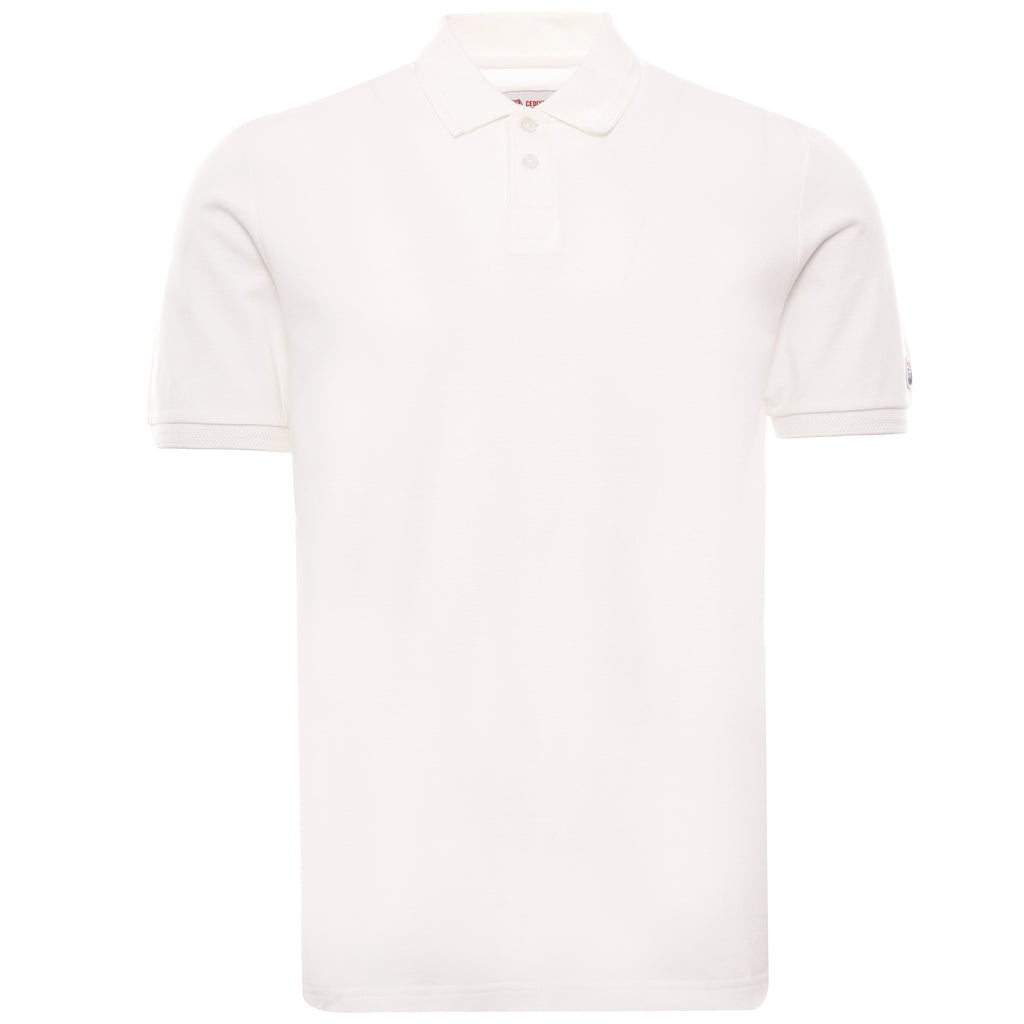 Oxford Pique Polo - White