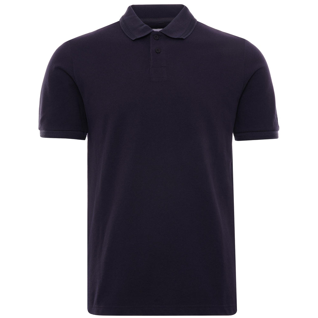 Oxford Pique Polo - Navy
