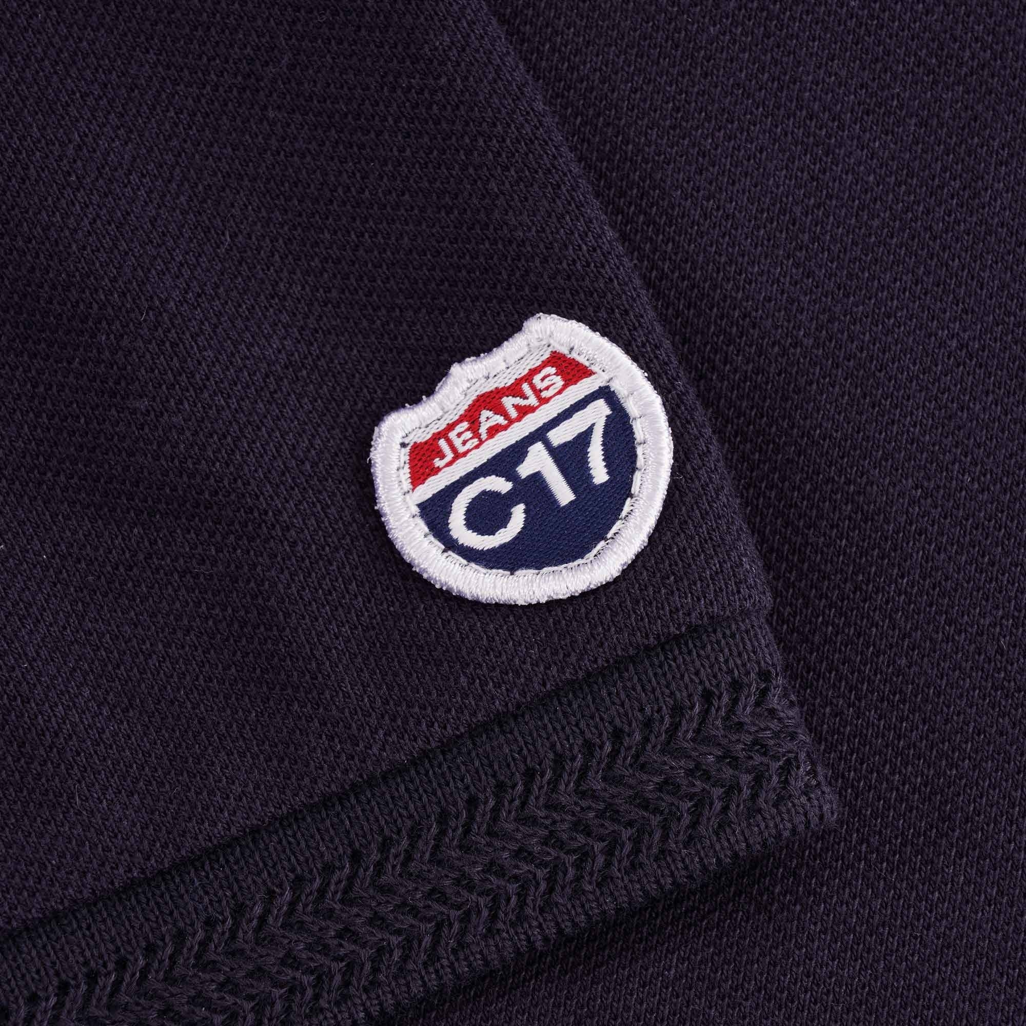 Oxford Pique Polo - Navy