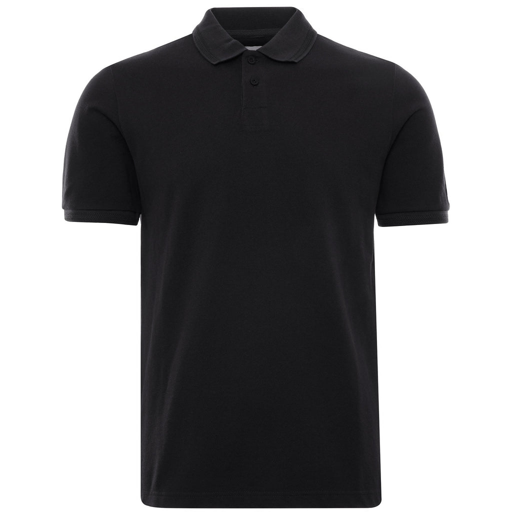 Oxford Pique Polo - Black