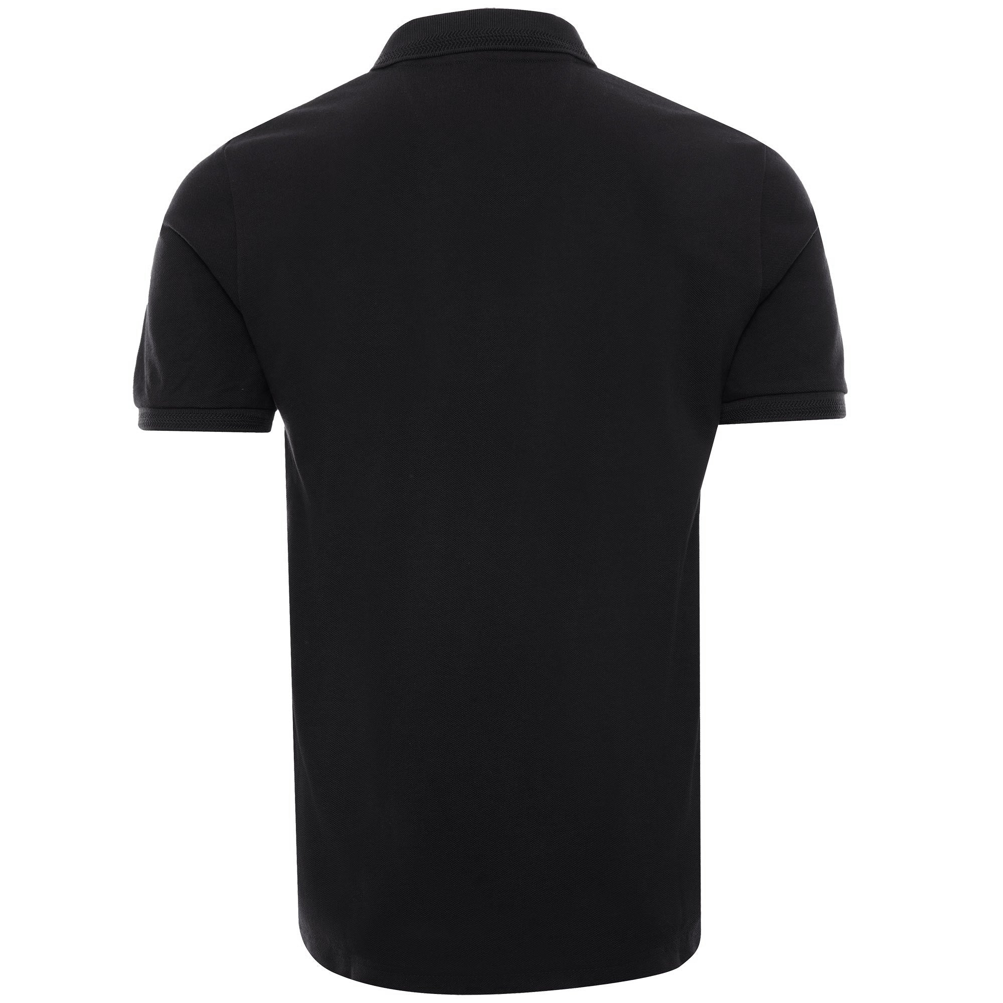 Oxford Pique Polo - Black