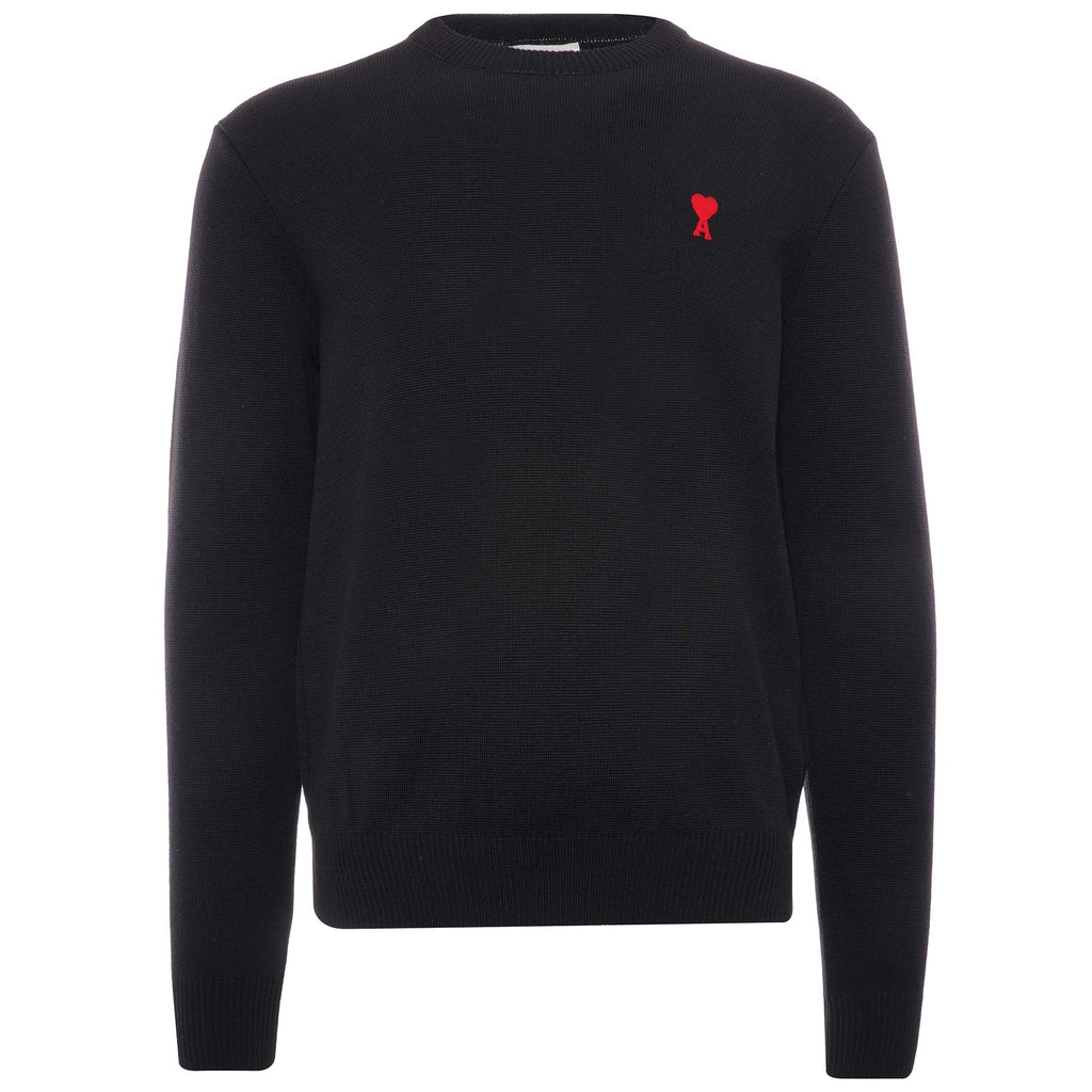 Ami De Coeur Crew Knit - Black