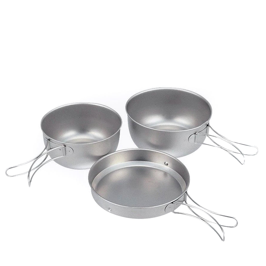 3 Piece Titanium Cookset