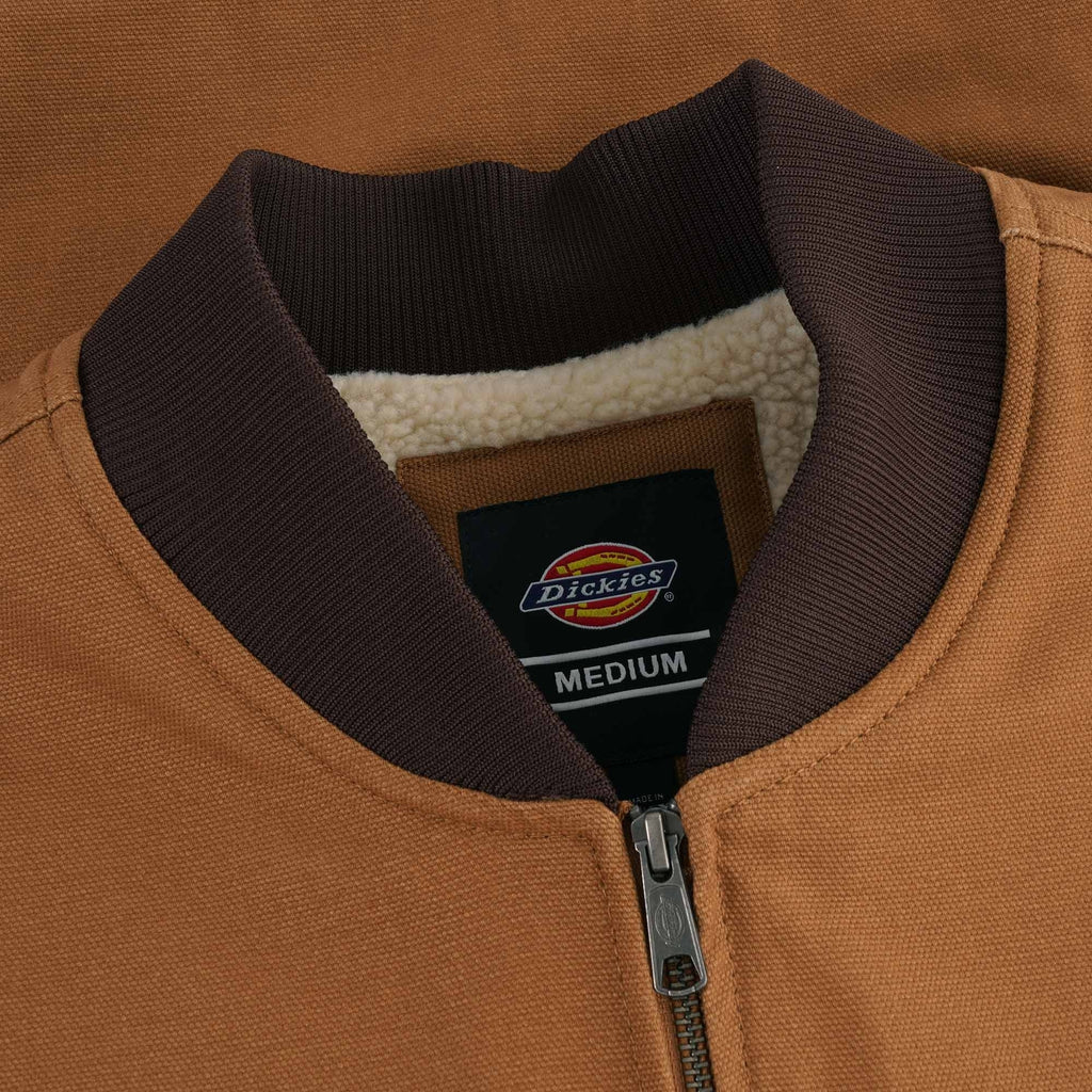 Sherpa Lined Duck Vest - Brown Duck