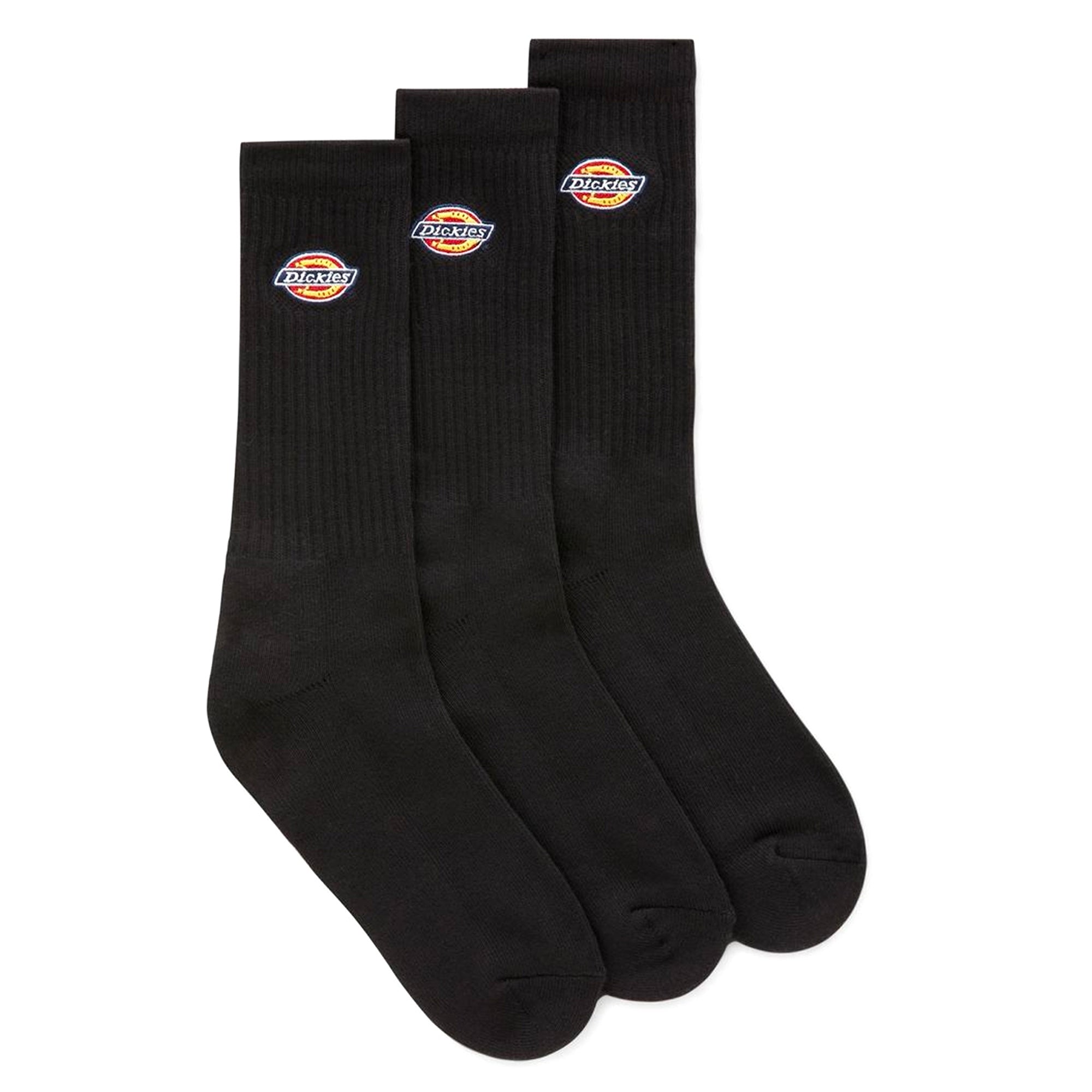 3 Pack Valley Grove Socks - Black