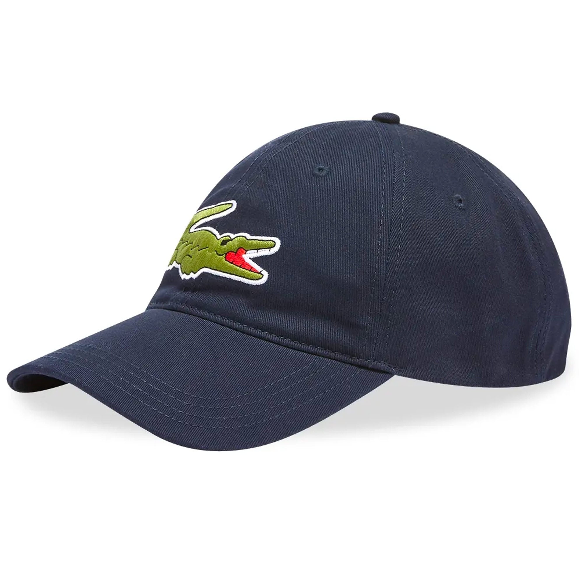 Crocodile Cotton Logo Cap - Marine