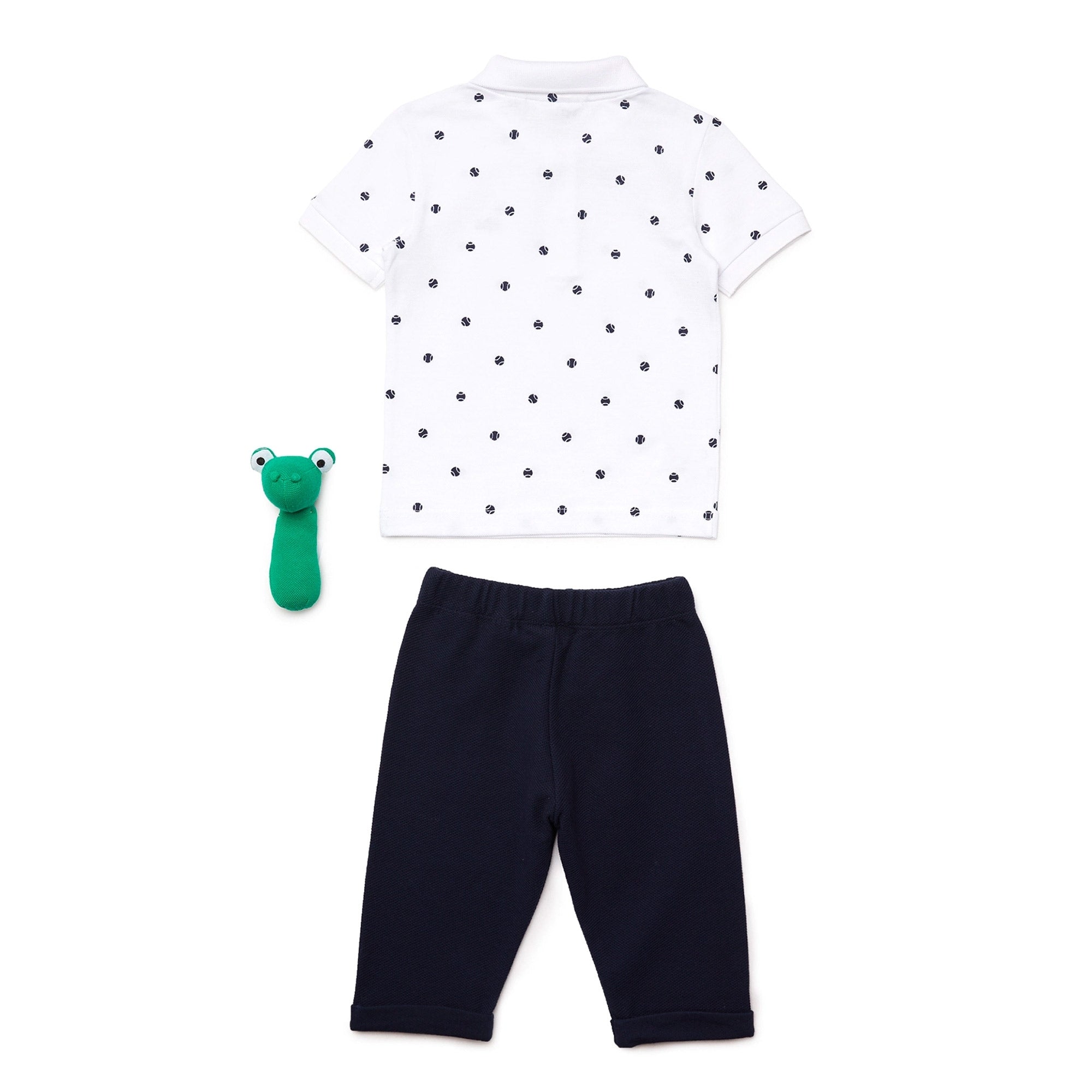 Baby Boy Pyjama Set - Navy/White