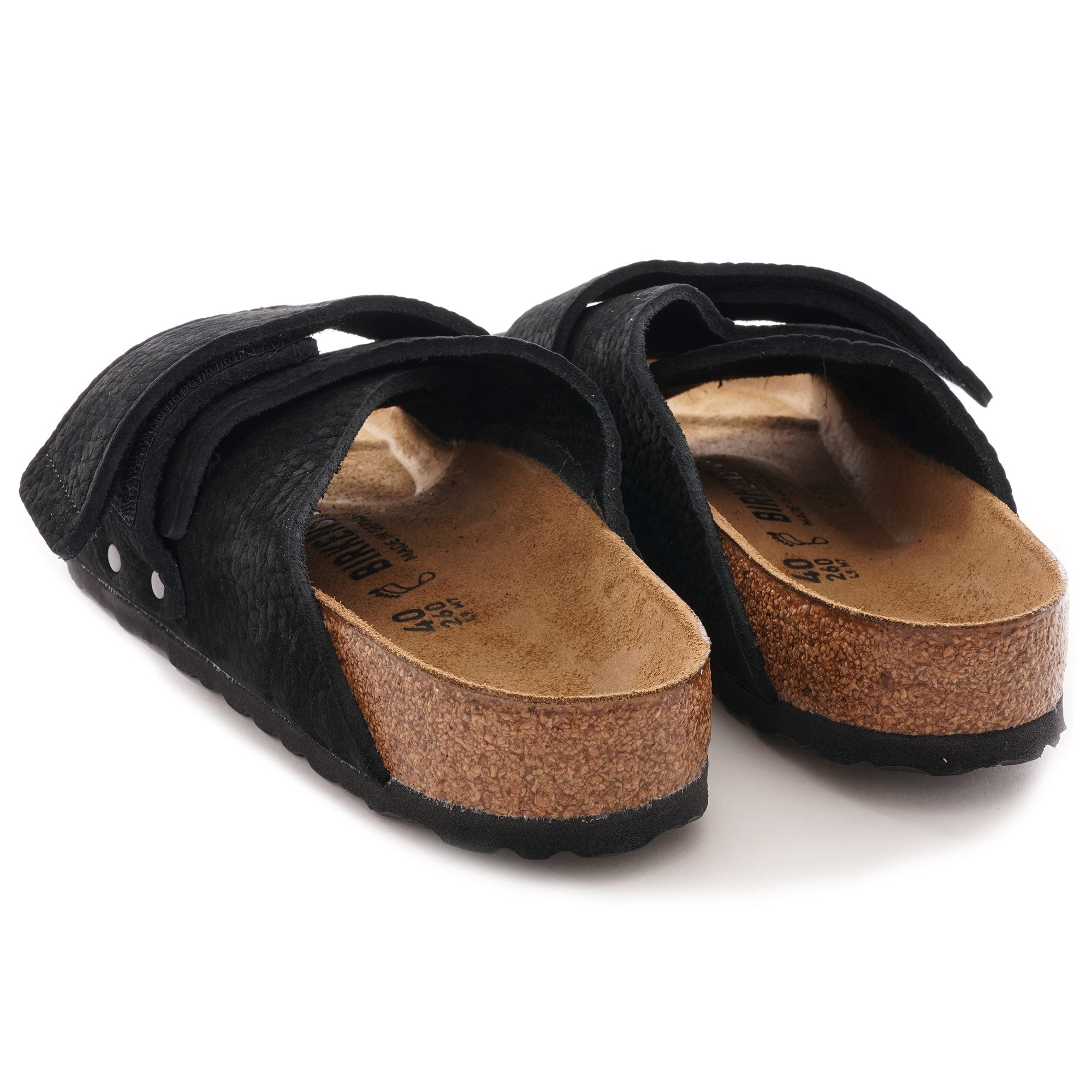 Kyoto Nubuck Leather - Buck Black
