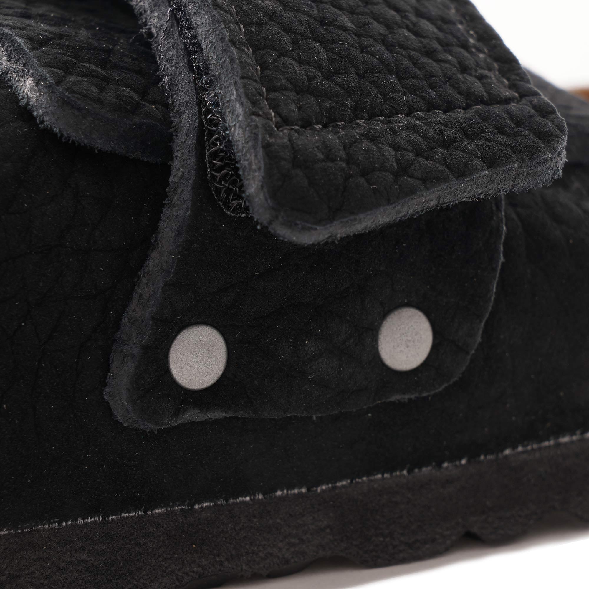 Kyoto Nubuck Leather - Buck Black