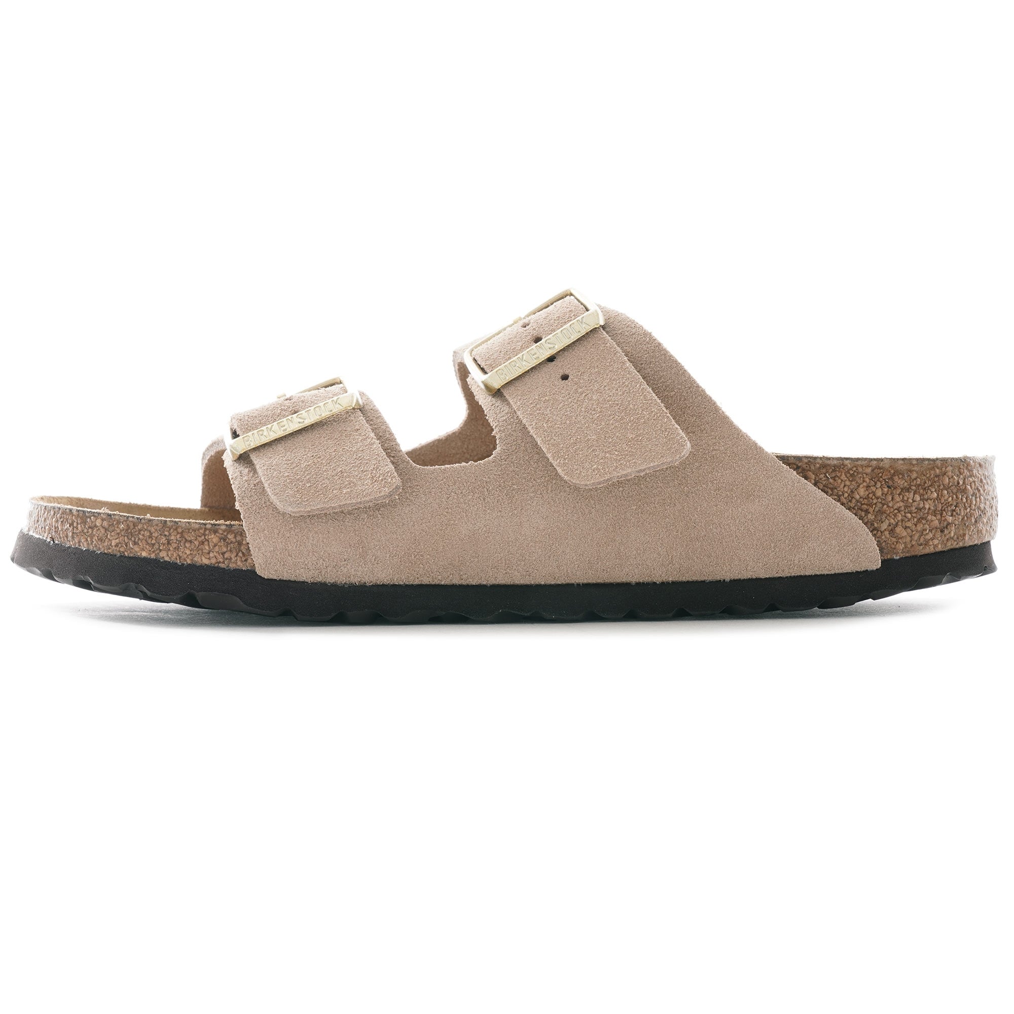 Arizona Soft Footbed Suede Leather - Nude