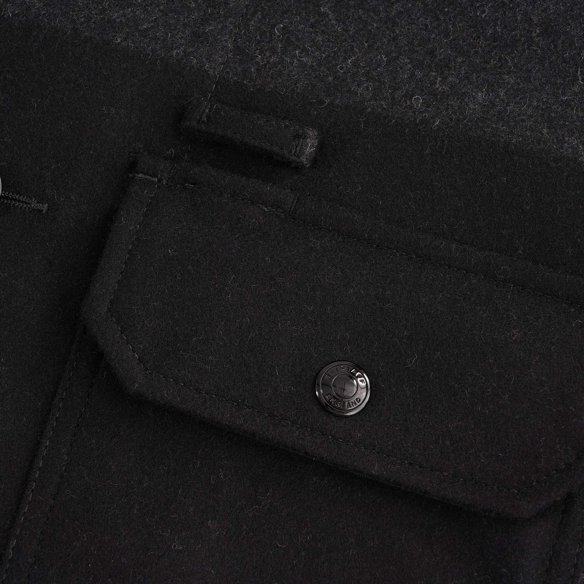 Forge Overshirt Wool Melton Blend - Charcoal