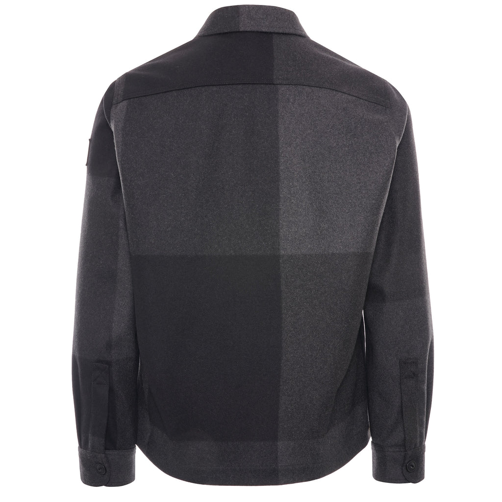 Forge Overshirt Wool Melton Blend - Charcoal