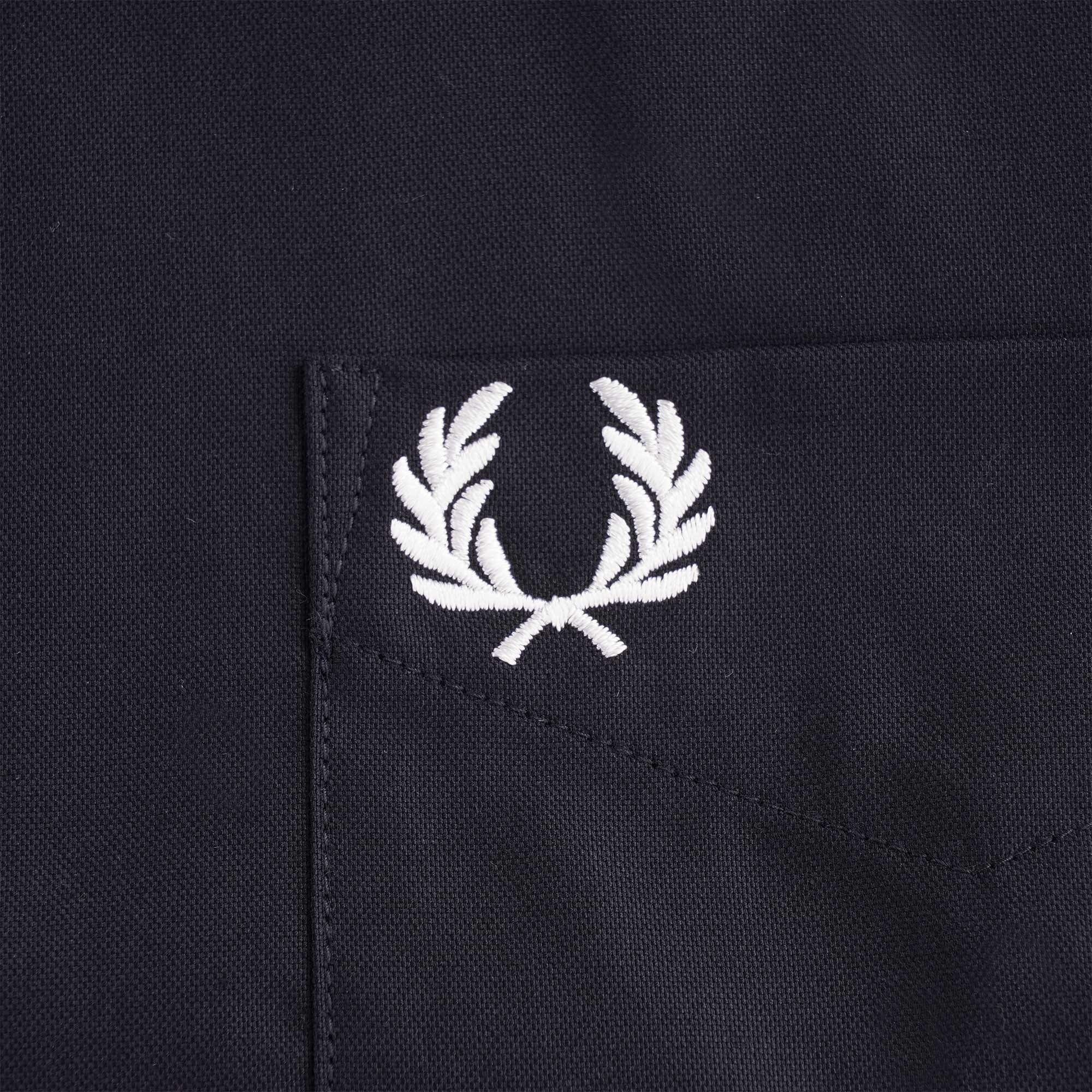 Short Sleeve Oxford Shirt - Navy