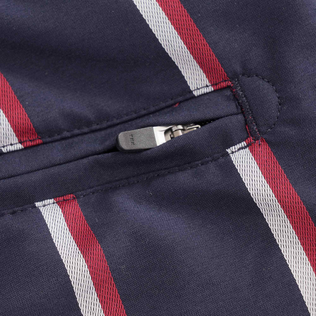 Striped Swim Shorts - Navy