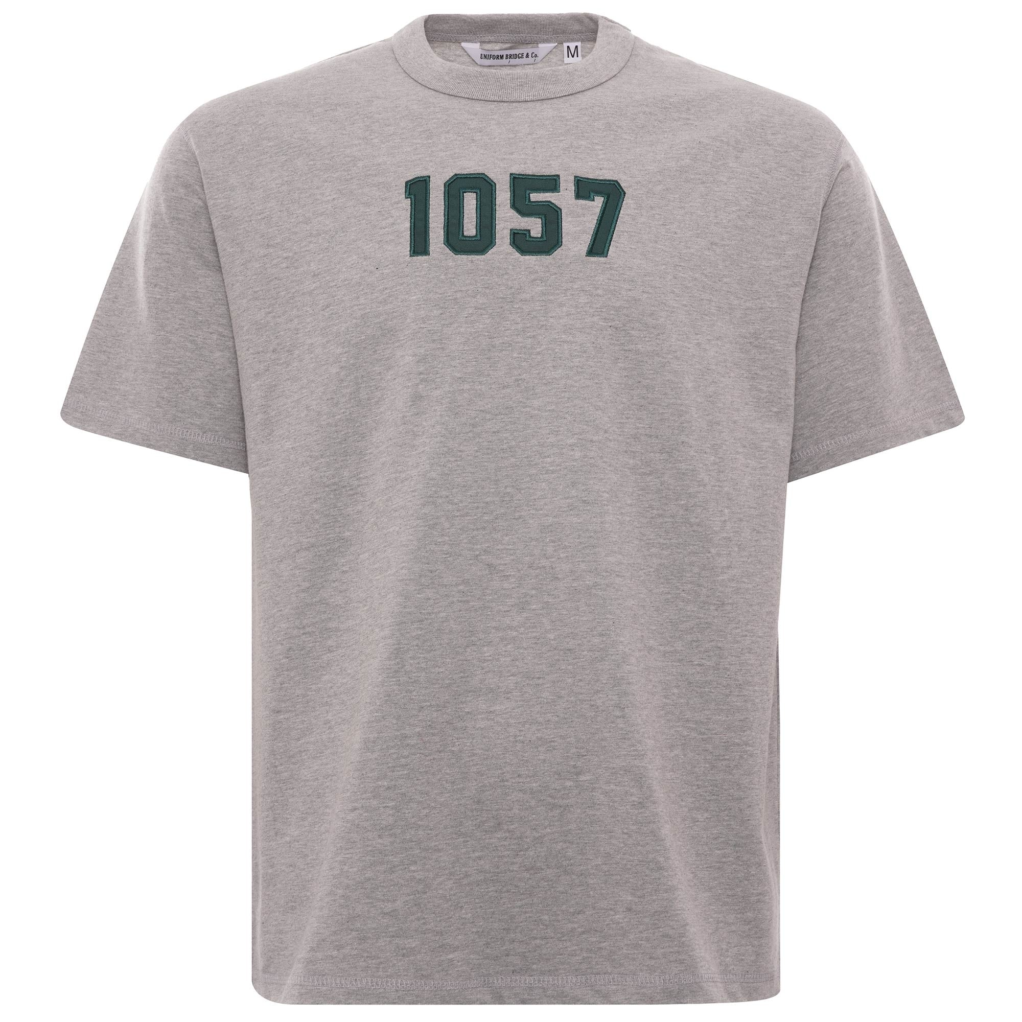 1057 Logo Tee - Melange/Grey