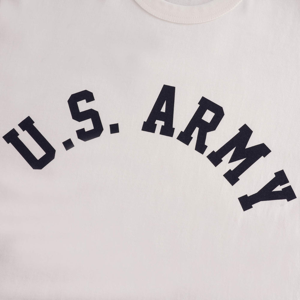 US Army Logo Tee - Off White