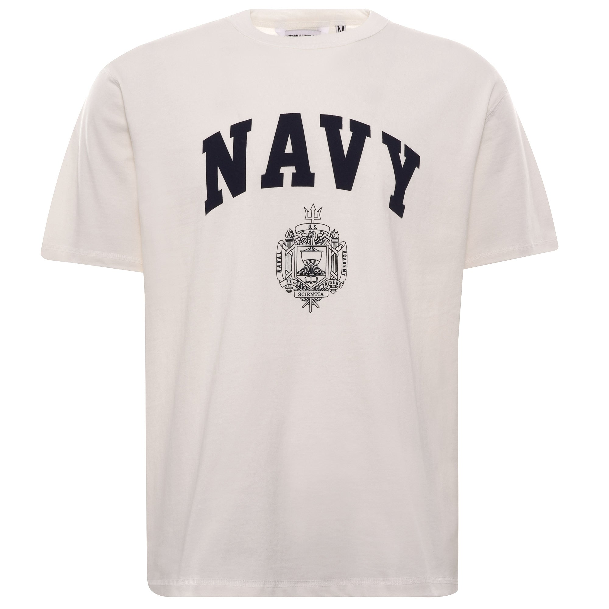 US Navy Logo Tee - Off White