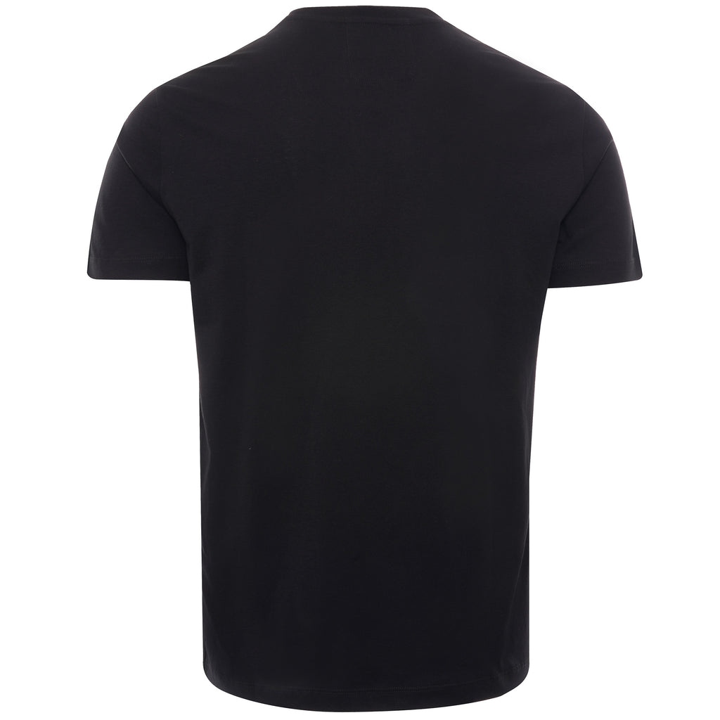 Jersey T-shirt with ÒThe Eagle BrandÓ Logo - Nero
