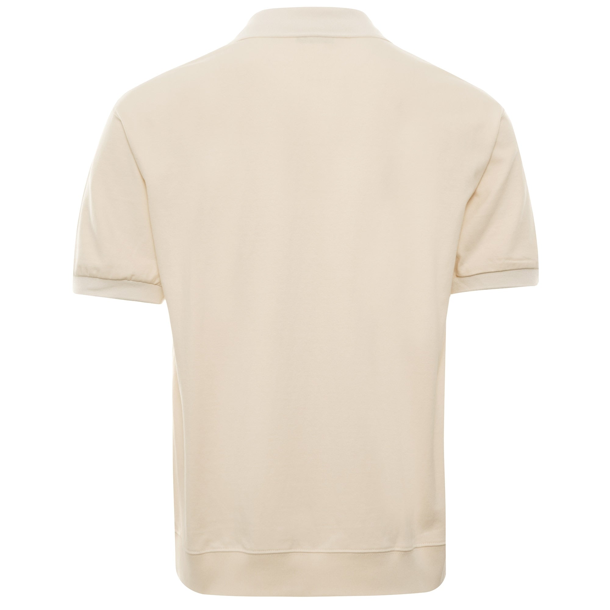 Collar Short Sleeve Tee - Cream