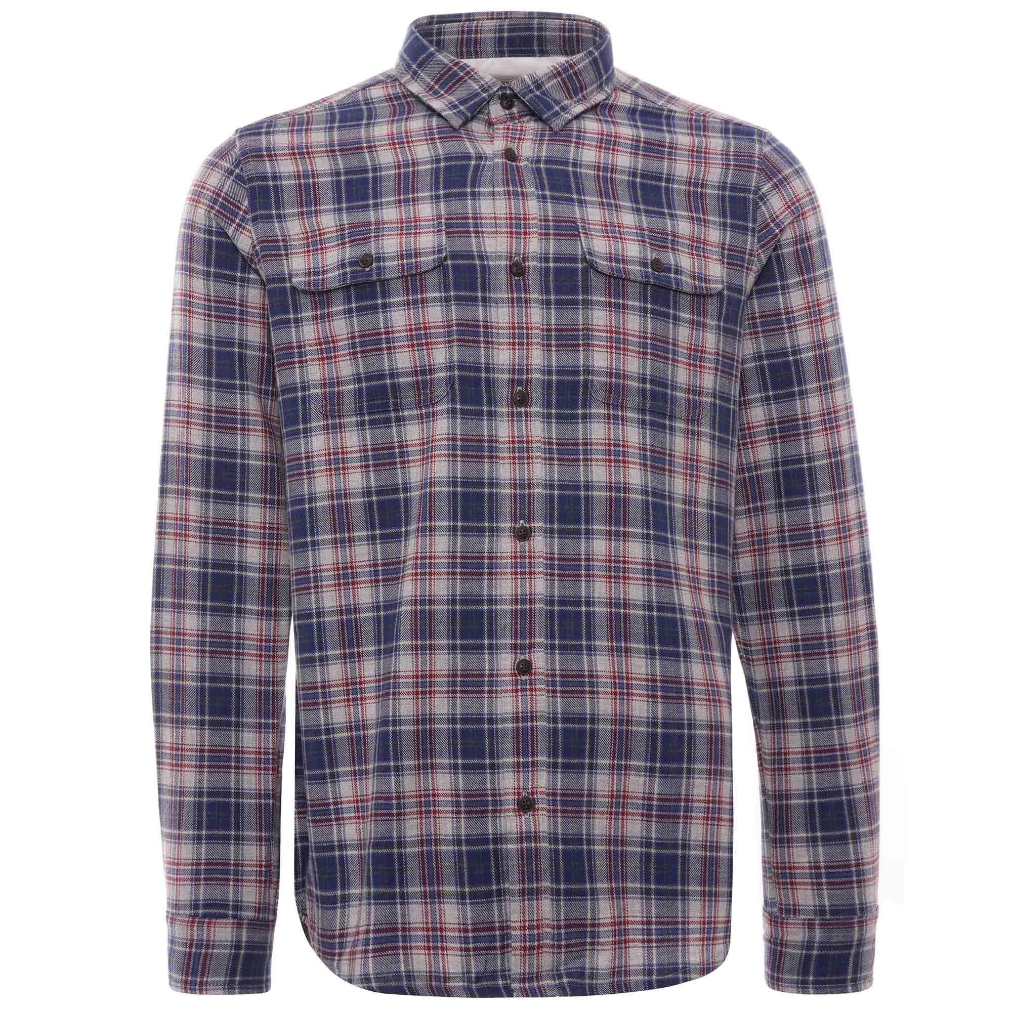 Steve McQueenª Henri Check Shirt - Navy