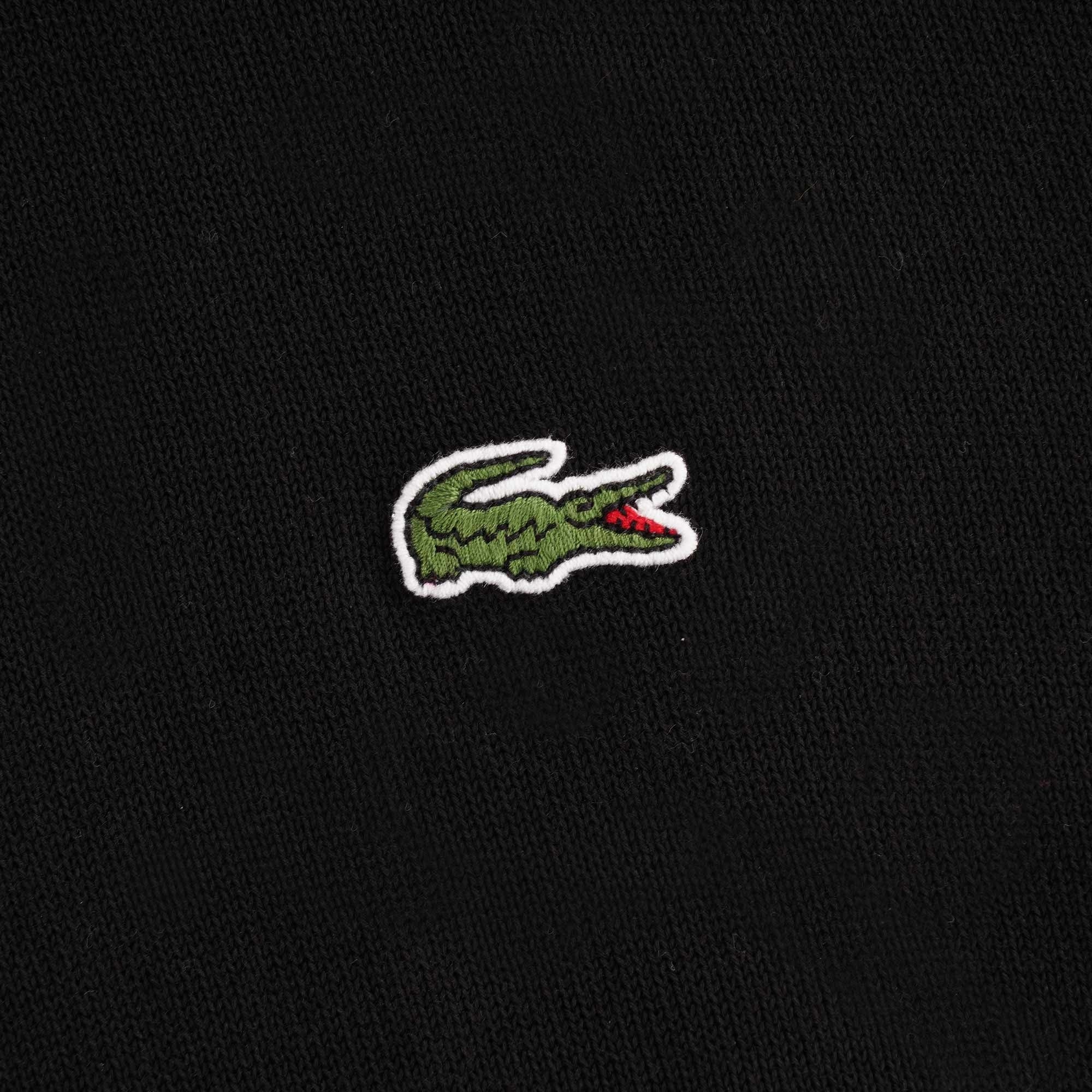 Organic Cotton Crew Neck Jumper - Noir