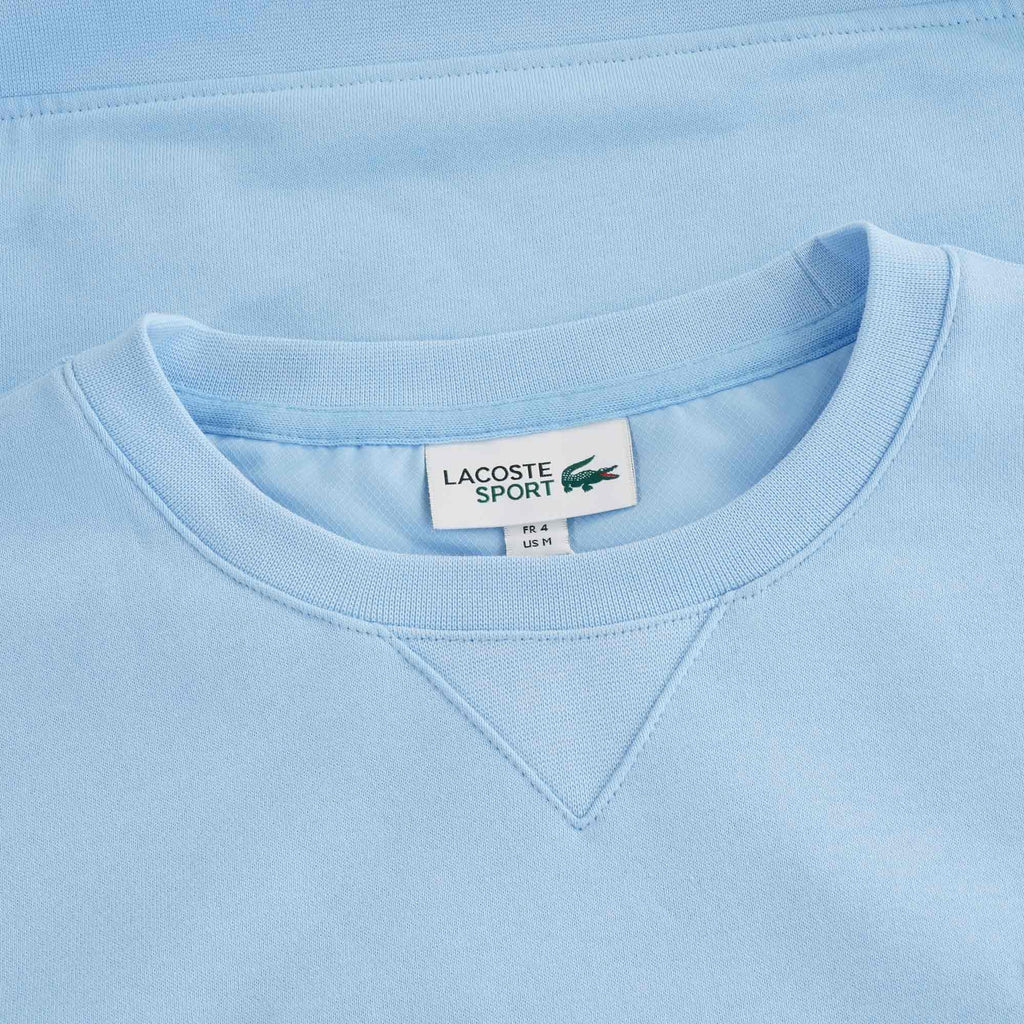 Organic Cotton Crew Neck Sweatshirt - Blue
