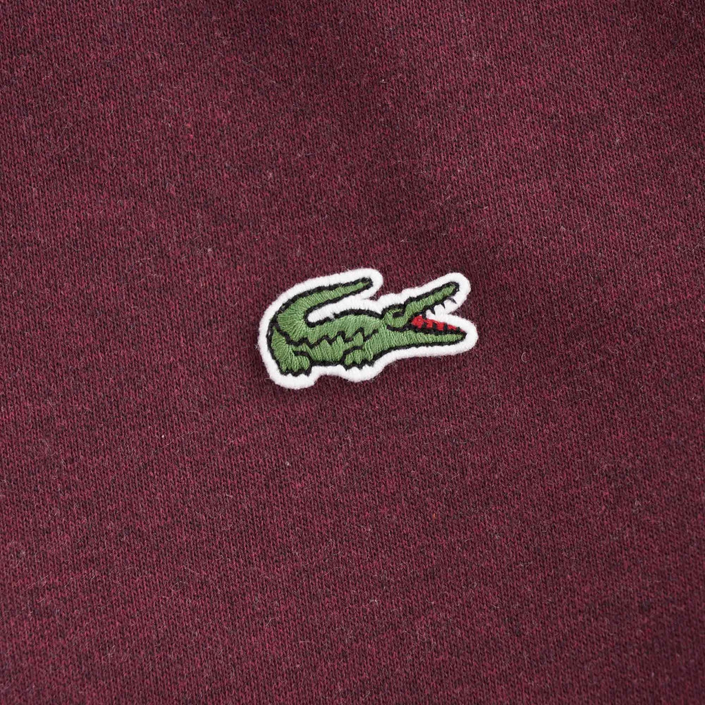 Organic Cotton Crew Neck Sweatshirt - Bordeaux