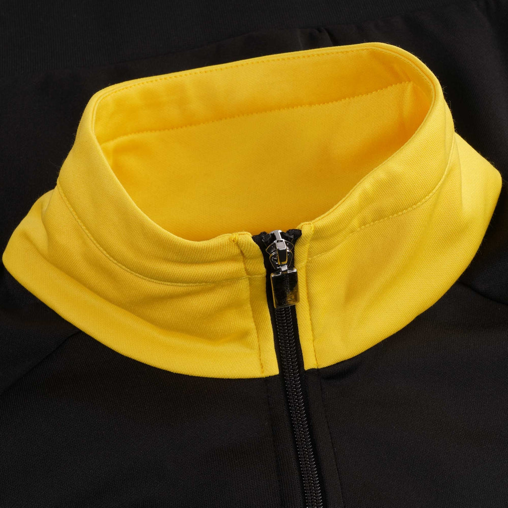 Dallas Track Top - Black/Yellow/White