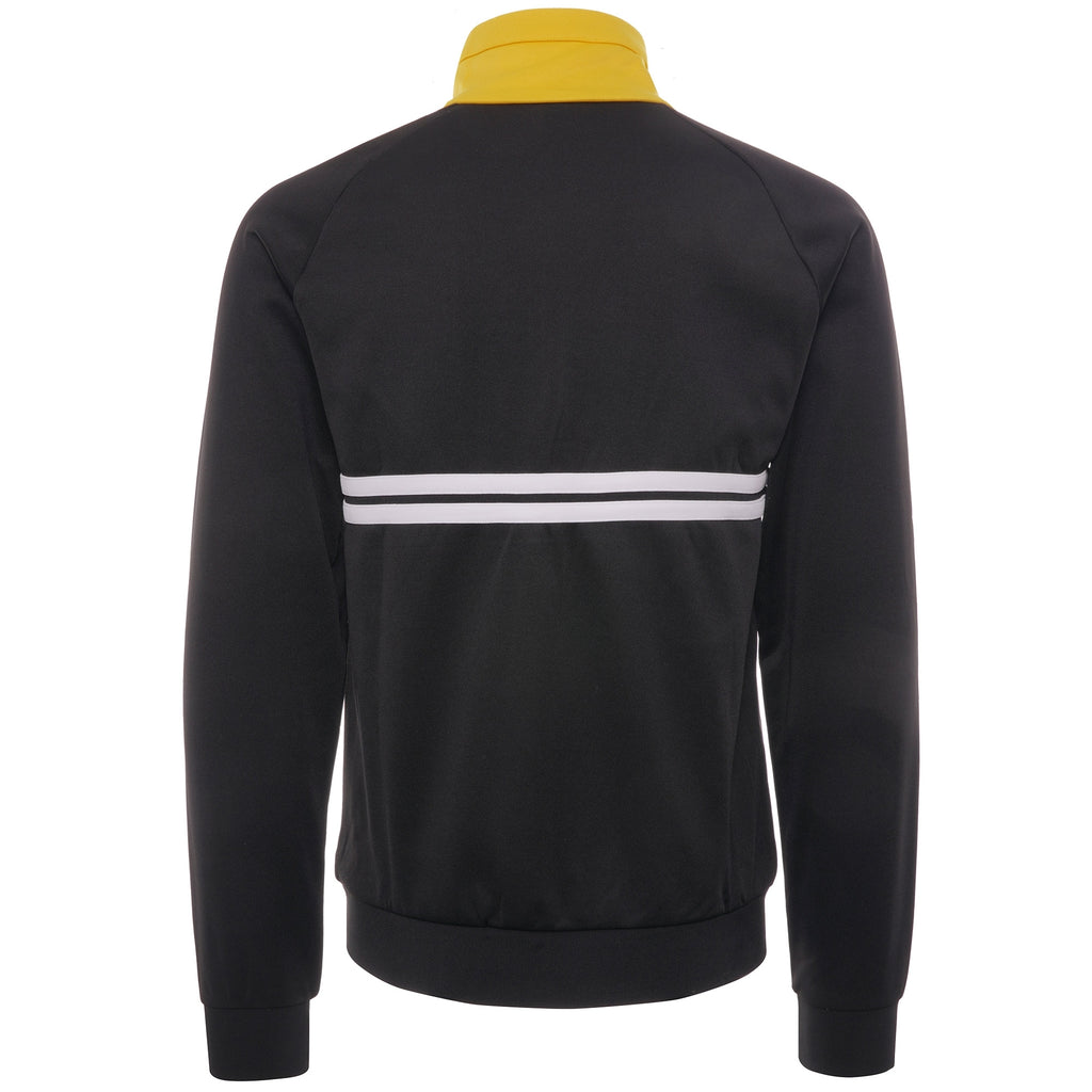 Dallas Track Top - Black/Yellow/White