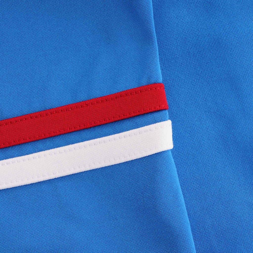 Orion Cuffed Track Pant - Red/Blue/White
