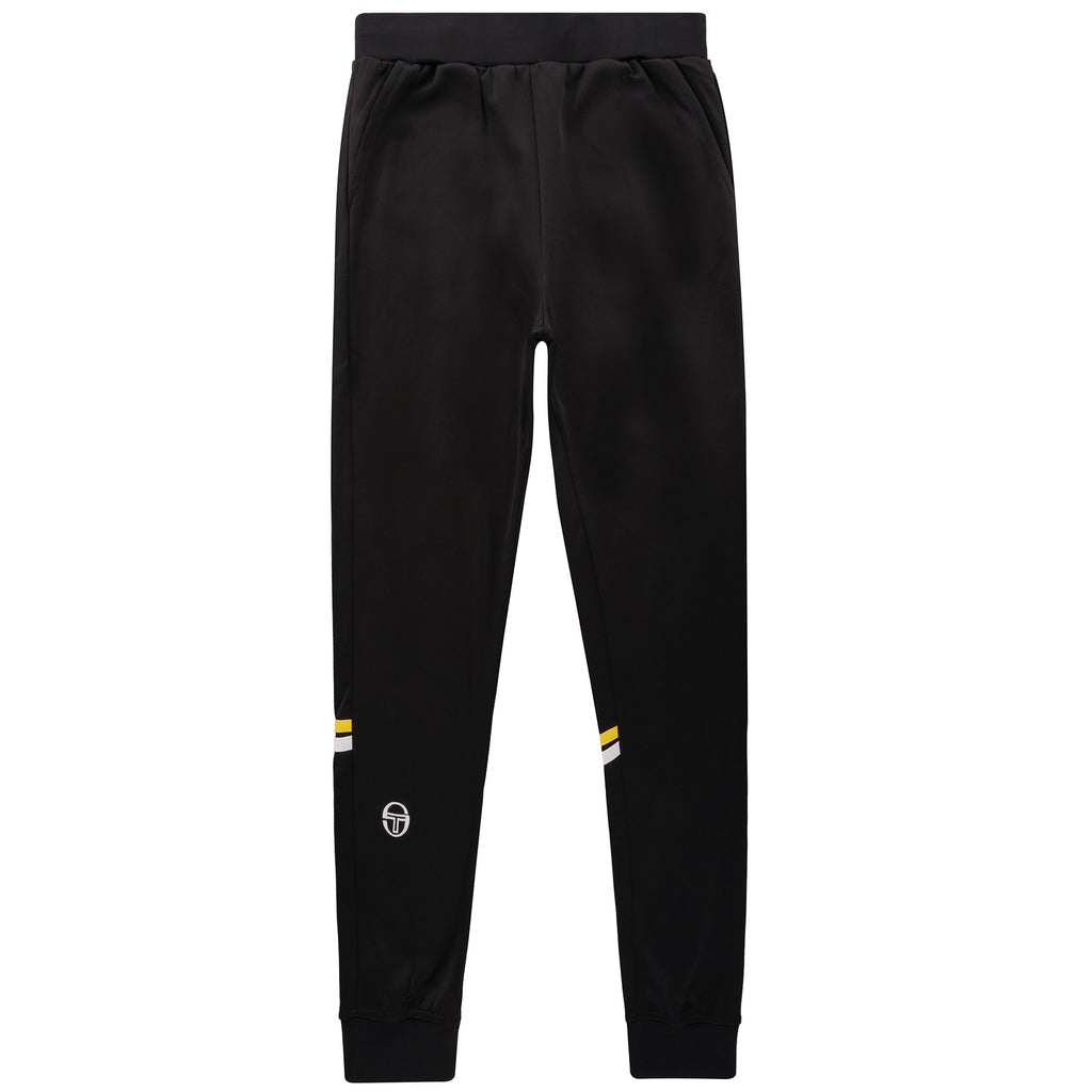 Orion Cuffed Track Pant - Black/Yellow