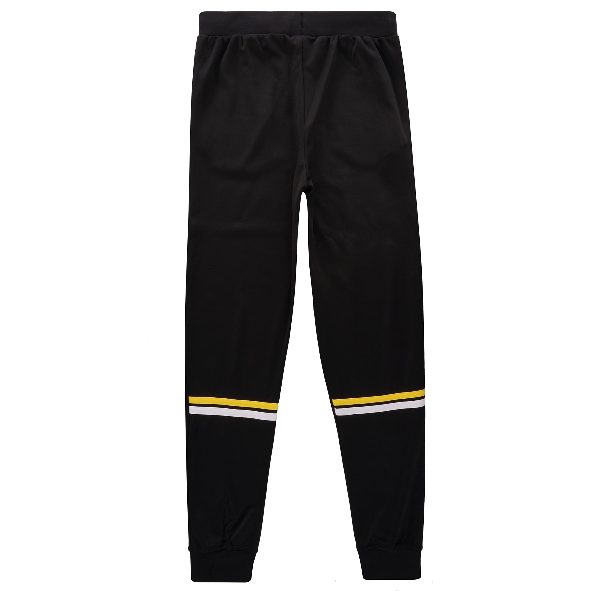 Orion Cuffed Track Pant - Black/Yellow