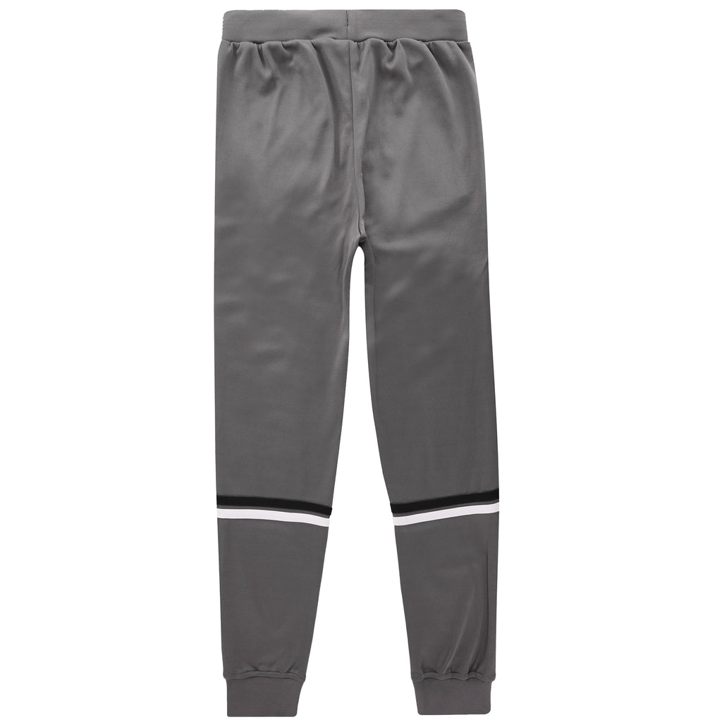 Orion Cuffed Track Pant - Charcoal Grey/Black/White