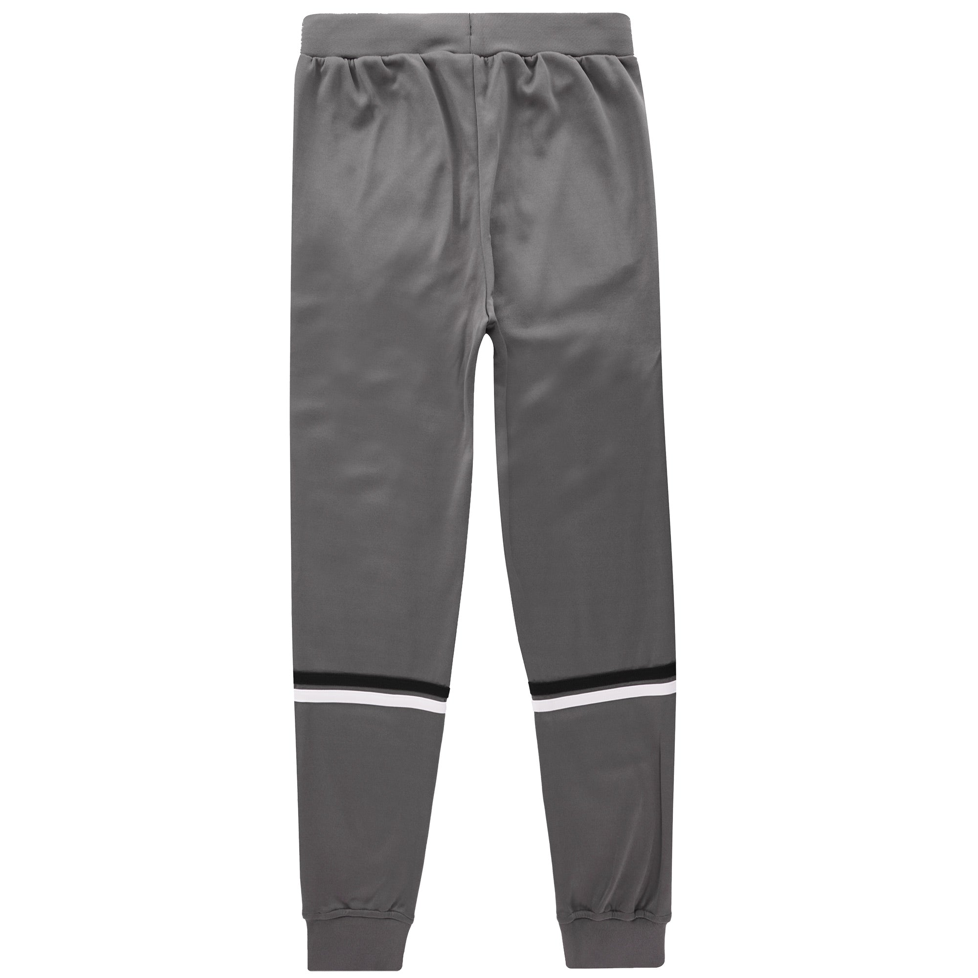 Orion Cuffed Track Pant - Charcoal Grey/Black/White
