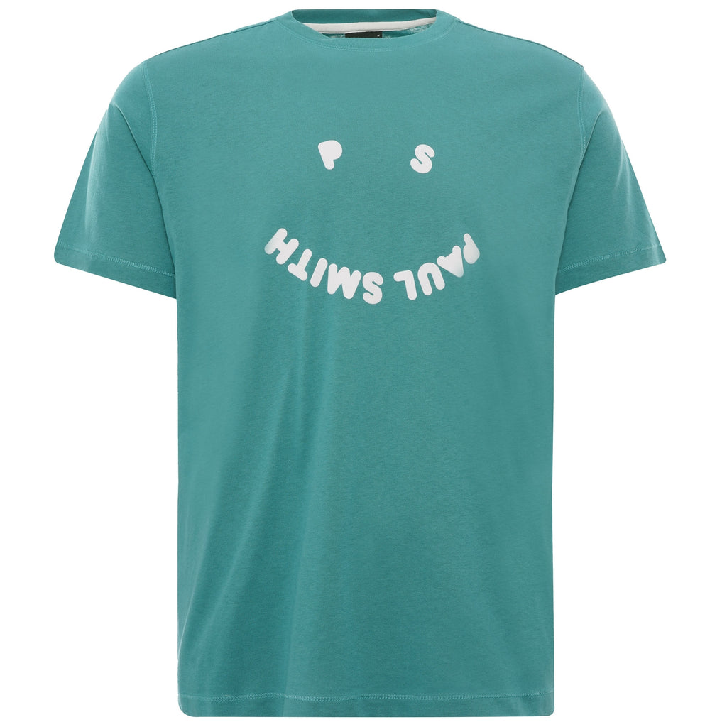 PS Happy' Organic Cotton T-Shirt - Green