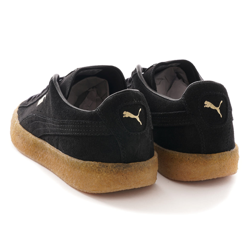 Suede Crepe Trainers - Black