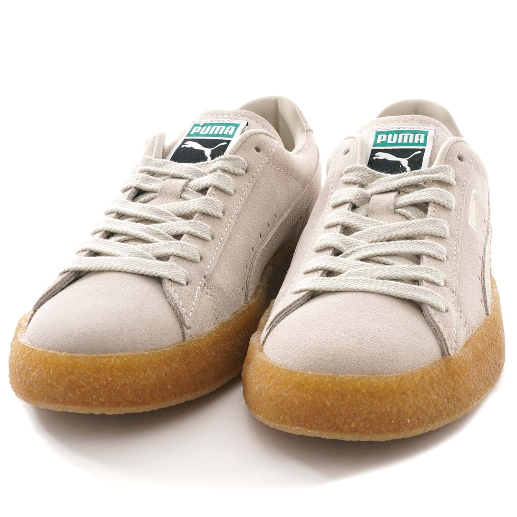 Suede Crepe Trainers - Peyote