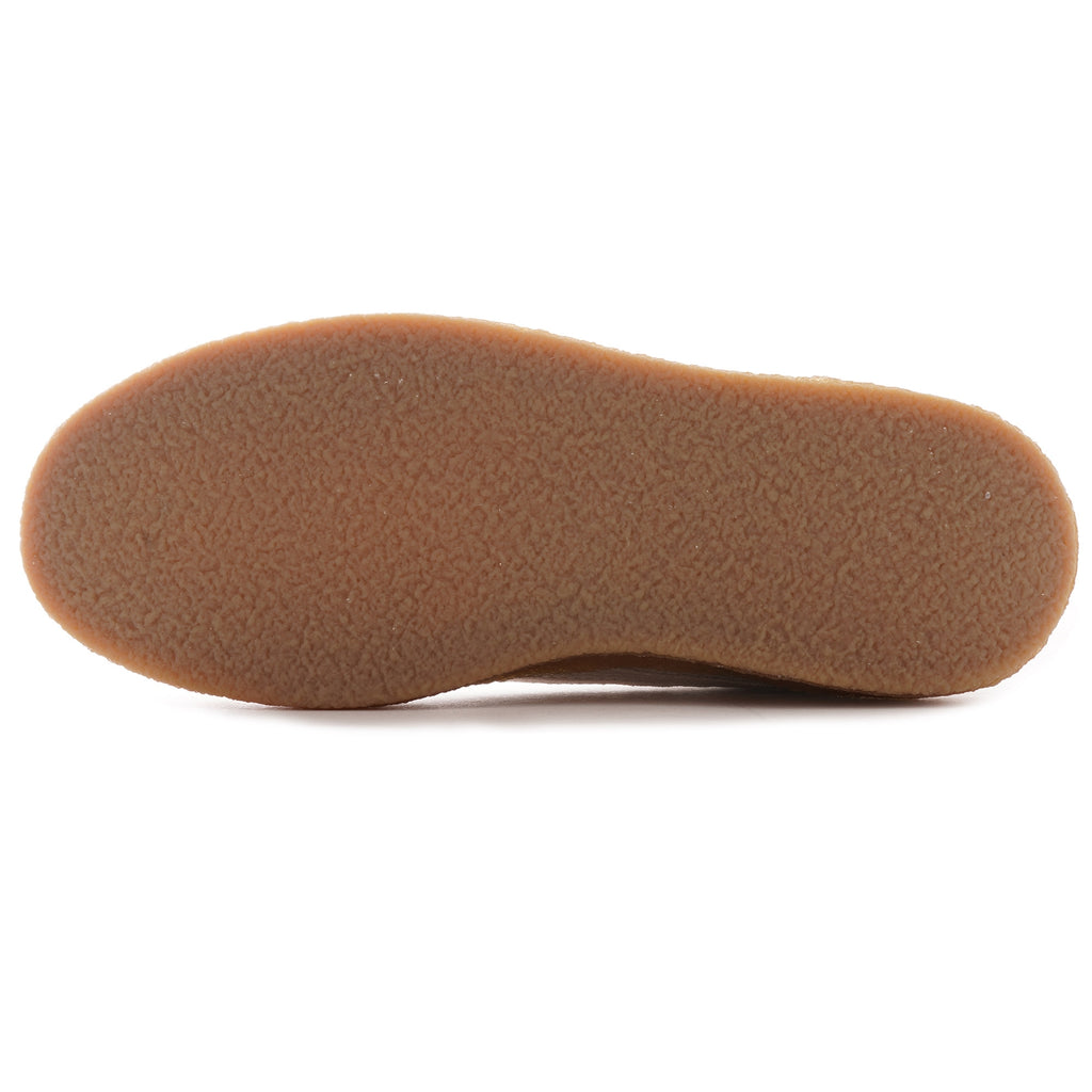 Suede Crepe Trainers - Peyote