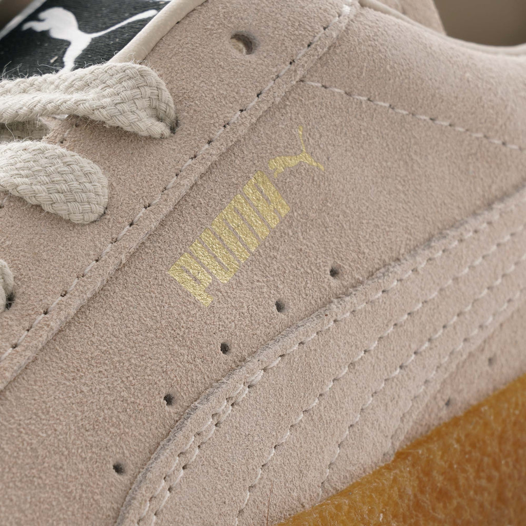 Suede Crepe Trainers - Peyote