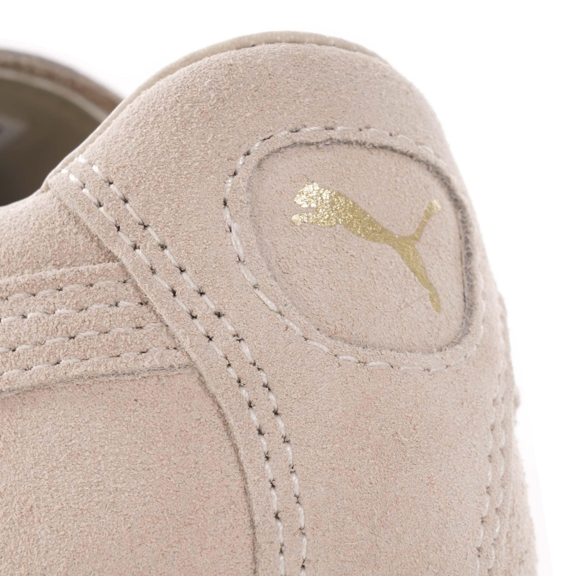 Suede Crepe Trainers - Peyote