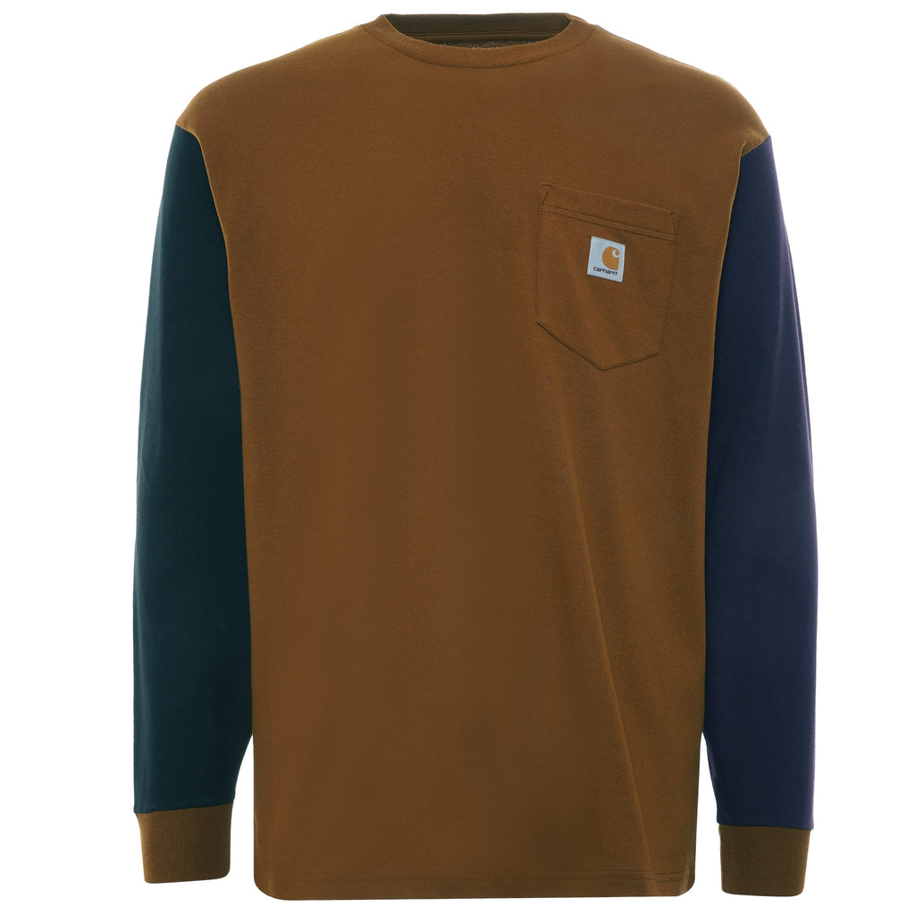 L/S Triple Pocket T-Shirt - Tawny