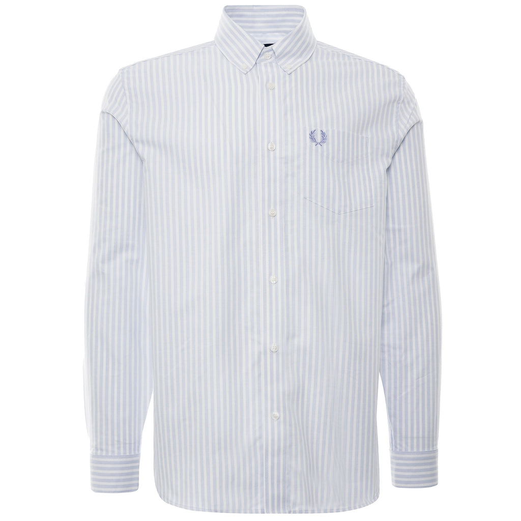 Vertical Stripe Shirt - Light Smoke